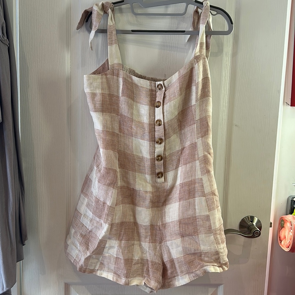Heartloom pink romper